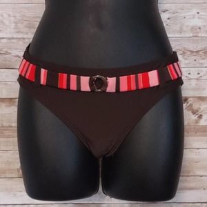 Marks & Spencer Belted Hipster Bikini Bottom Small